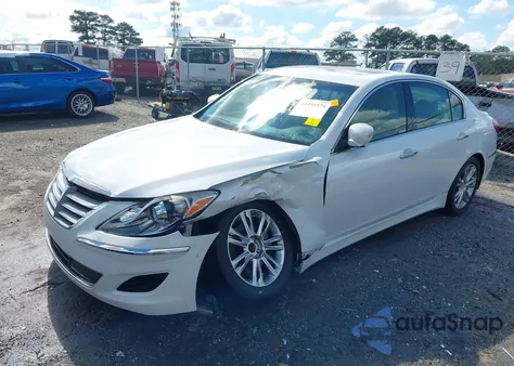 2012 Hyundai Genesis 3.8 from USA, damaged, VIN KMHGC4DD3CU177113